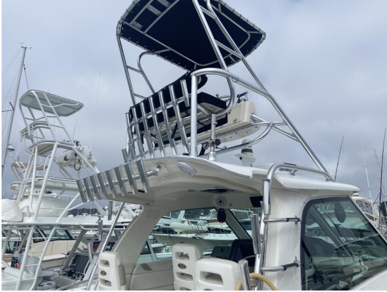 FIVE HOLE tuna tower and helm